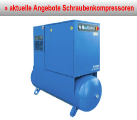 Aktuelles Kompressor Angebot - Schraubenkompressor - Kompressor-Druckluft